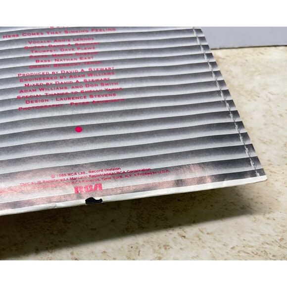 Eurythmics Would I Lie to You / Here Comes That 45 Rock Pop RCA + Picture Sleeve - Picture 8 of 8